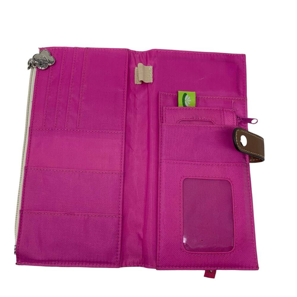 Colorful Floral Women's Clutch - Picture 6 of 8